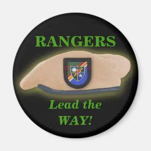 75th airborne rangers patch veterans ww2 magnet