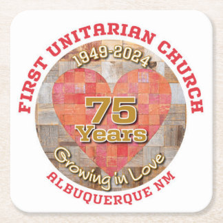 75th Anniversary Coasters