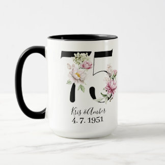 75th Anniversary Coffee Mugs