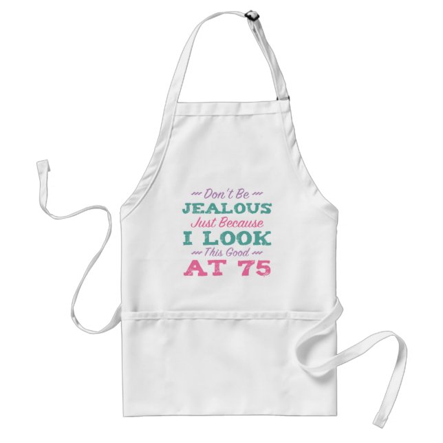 75th Birthday For Women Standard Apron (Front)