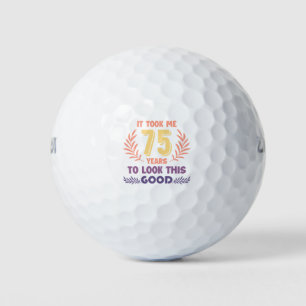 75th Birthday Golf Balls