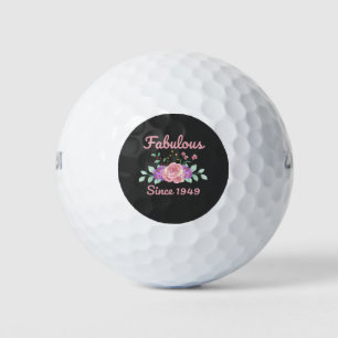 75th Birthday Golf Balls