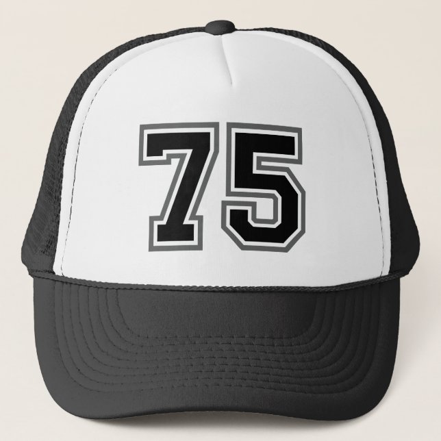 75th Birthday Party Trucker Hat (Front)