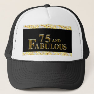 75th Birthday  Trucker Hat