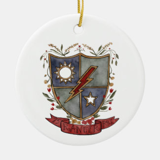 75th  ceramic tree decoration