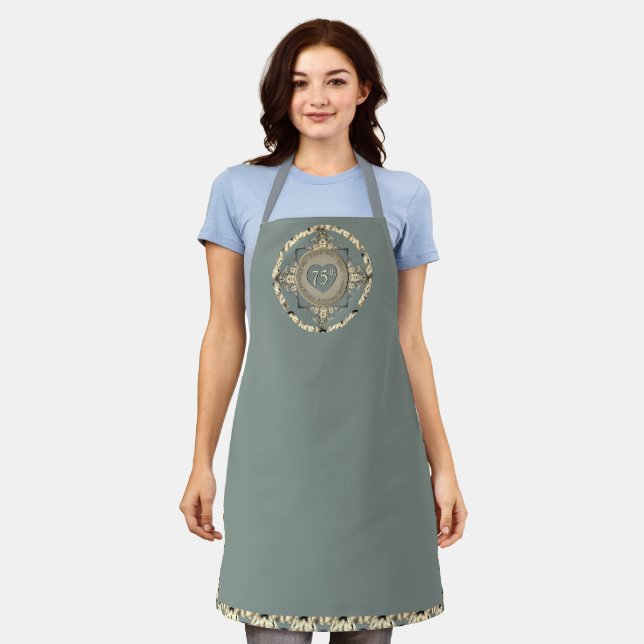 75th Diamond Anniversary All-Over Print Apron (Worn)