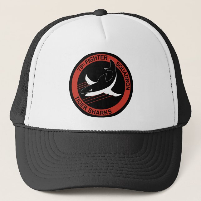 75th Fighter Squadron Trucker Hat (Front)