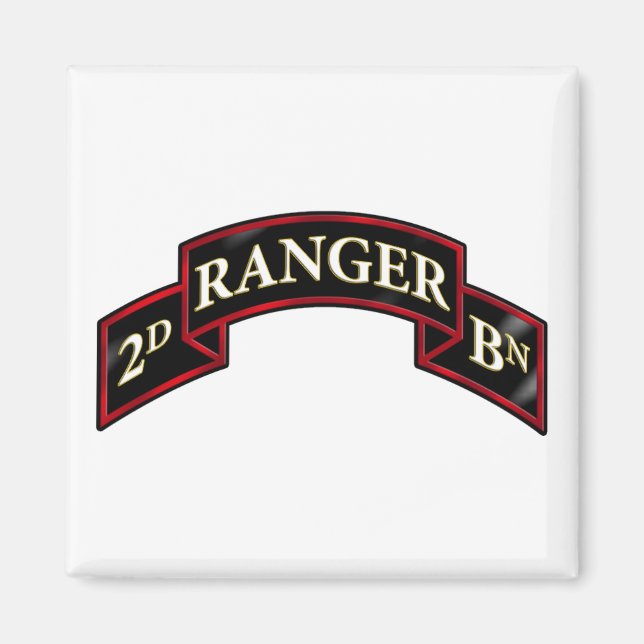75th Ranger 2nd Battalion Magnet (Front)