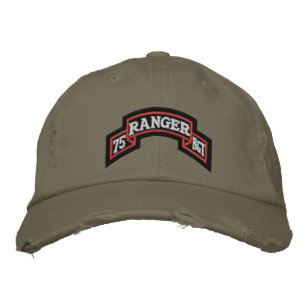 75th Ranger Embroidered Hat