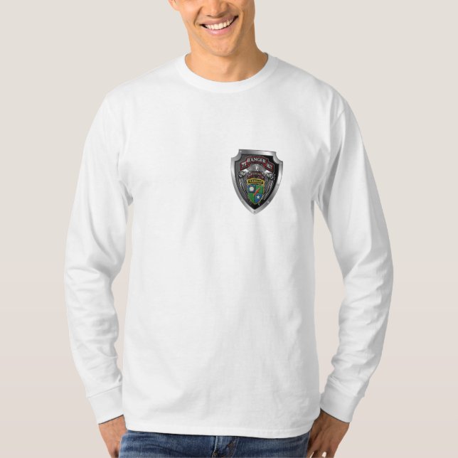 75th Ranger Regiment 1st Battalion  T-Shirt (Front)