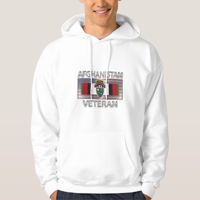 75th Ranger Regiment “Afghanistan Veteran” Hoodie (Front)