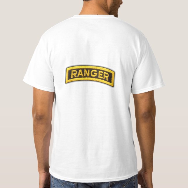 75th Ranger Regiment Airborne Rangers Veterans Vet T-Shirt (Back)