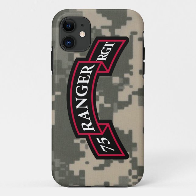 75th Ranger Regiment "Army Digital Camo" Case-Mate iPhone Case (Back)
