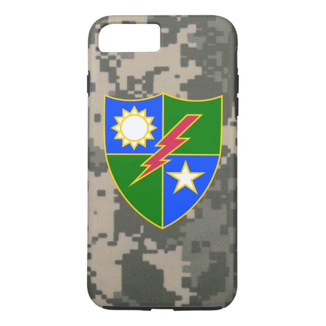 75th Ranger Regiment DUI "Army Digital Camo" Case-Mate iPhone Case (Back)