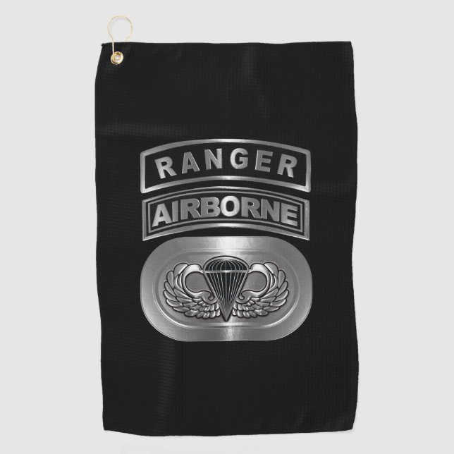 75th Ranger Regiment  Golf Towel (Front)