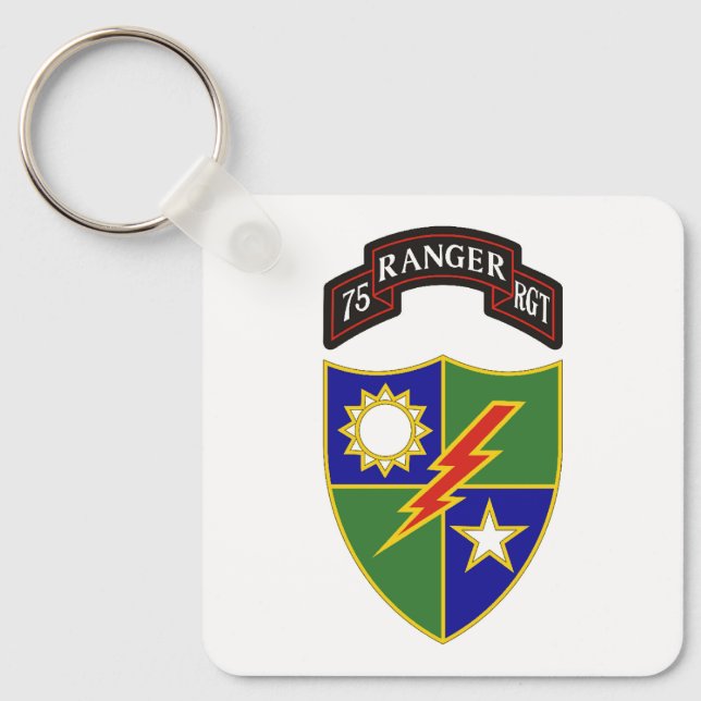 75th Ranger Regiment Keychain (Front)