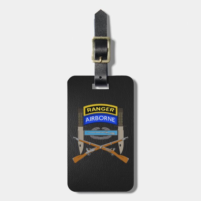 75th Ranger Regiment Luggage Tag (Front Vertical)
