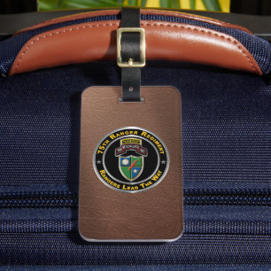 75th Ranger Regiment  Luggage Tag