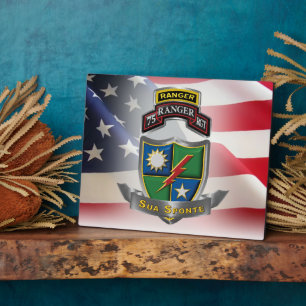 75th Ranger Regiment Plaque