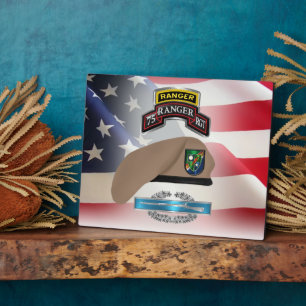 75th Ranger Regiment Plaque