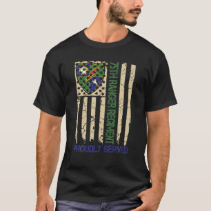 75th Ranger Regiment Proudly Served T Shirt