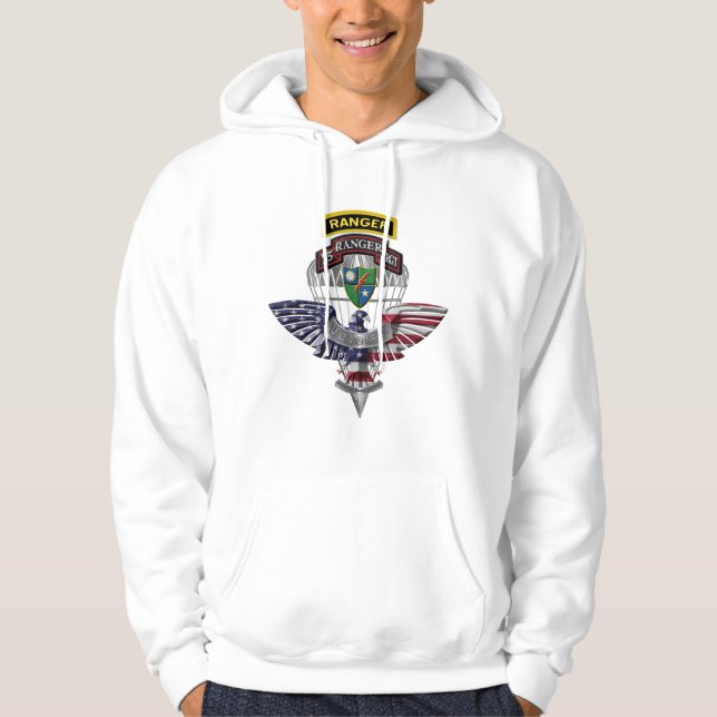 75th Ranger Regiment "Ranger Veteran" Hoodie (Front)