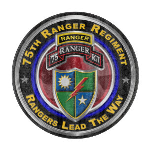 75th Ranger Regiment “Rangers Lead The Way” Cutting Board