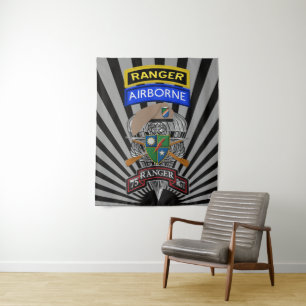 75th Ranger Regiment “Rangers Lead The Way” Tapestry