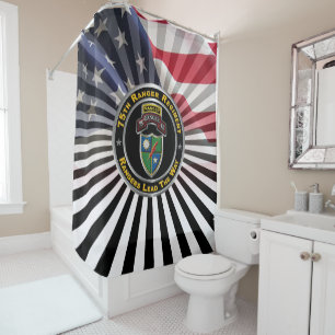 75th Ranger Regiment Shower Curtain