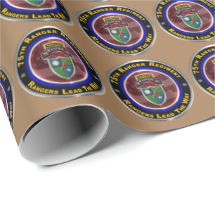 75th Ranger Regiment-Sua Sponte Wrapping Paper