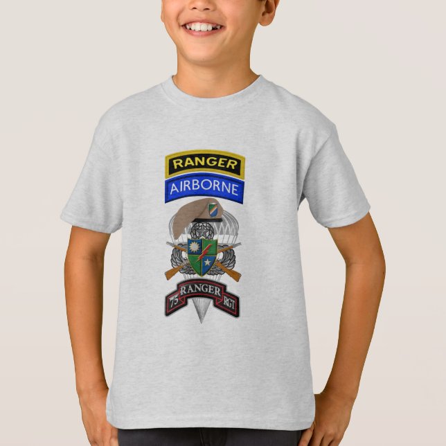 75th Ranger Regiment  T-Shirt (Front)