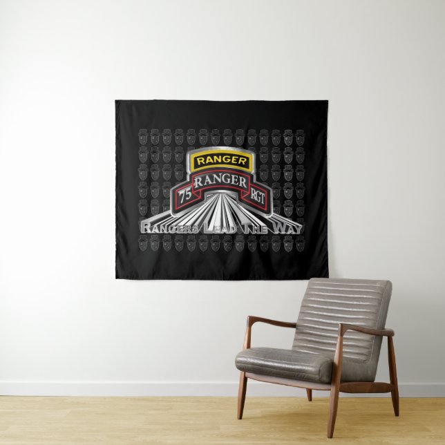  75th Ranger Regiment  Tapestry (In Situ (Horizontal))
