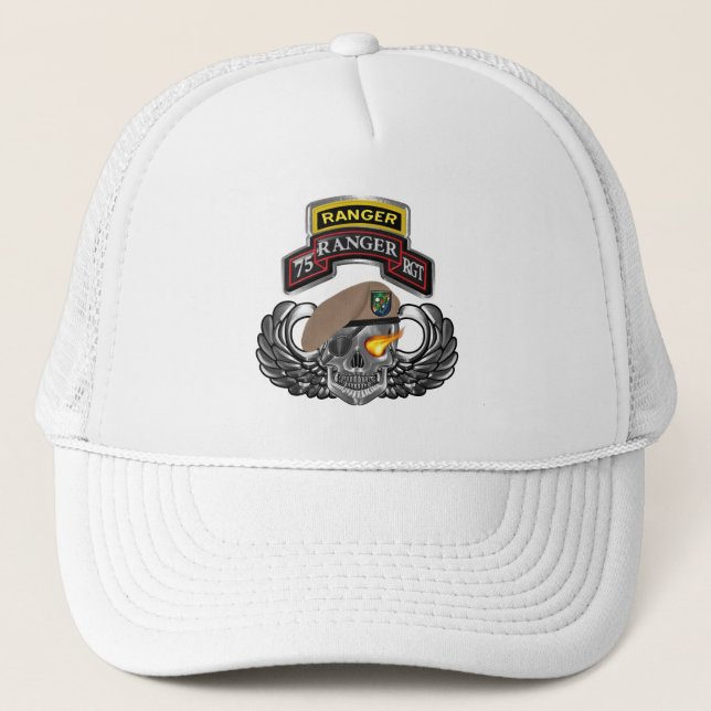75th Ranger Regiment   Trucker Hat (Front)
