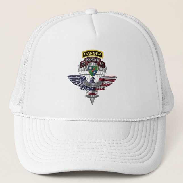 75th Ranger Regiment Trucker Hat (Front)