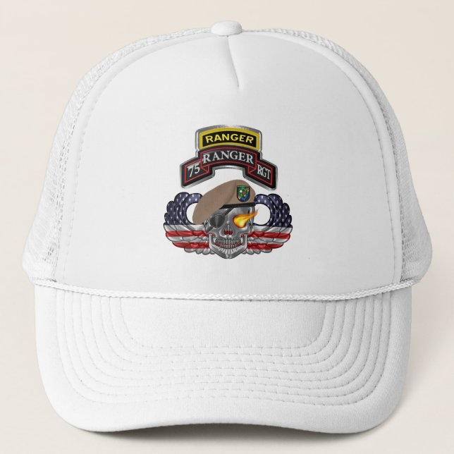 75th Ranger Regiment   Trucker Hat (Front)