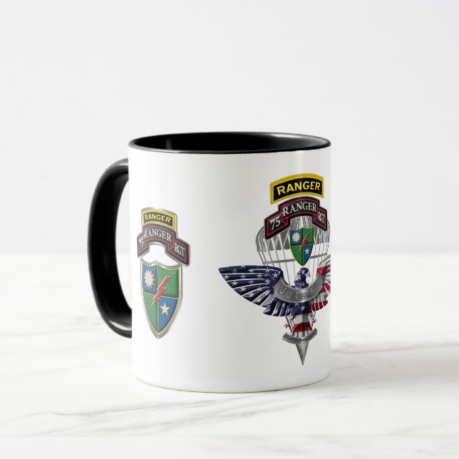 75th Ranger Regiment Veteran  Mug (Front Left)