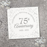 75th Wedding Anniversary Confetti