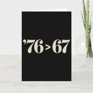 76 67 Self-evident - Make History Fun Original  Card