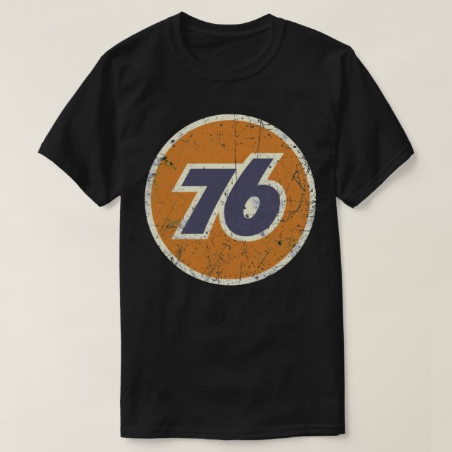 76 Oil Union Vintage T-Shirt (Design Front)