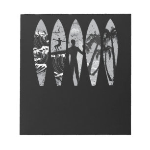76.Surfing Surf Surfboard Notepad