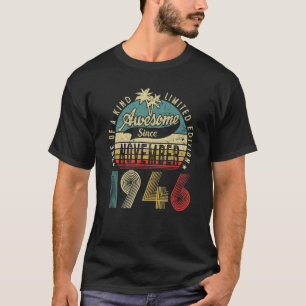 76 Years Old 76th Birthday Awesome Since Novembe T-Shirt