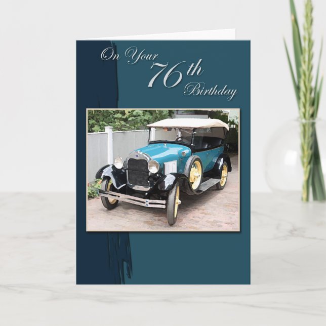 76th Birthday Card (Front)