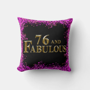 76th Birthday Cushion