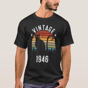 76th birthday Vintage 1946 76 Years Old T-Shirt