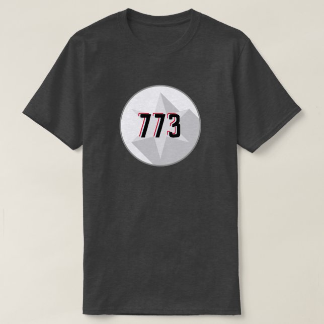 773 Area Code T-Shirt (Design Front)