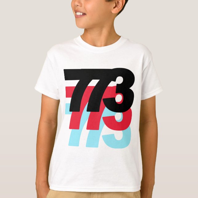 773 Area Code T-Shirt (Front)