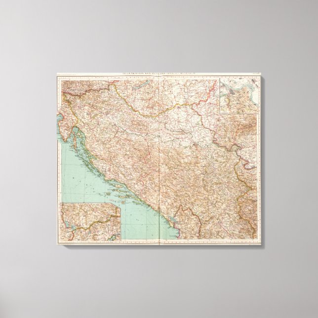 7778 Yugoslavia Canvas Print (Front)