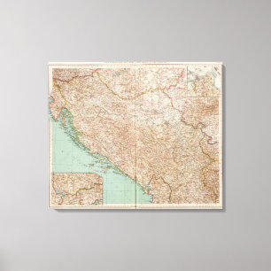 7778 Yugoslavia Canvas Print
