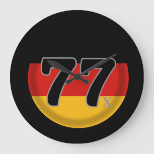 77 Deutschland Generation X Large Clock