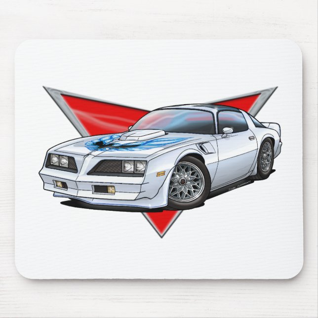 77TA_white Mouse Mat (Front)